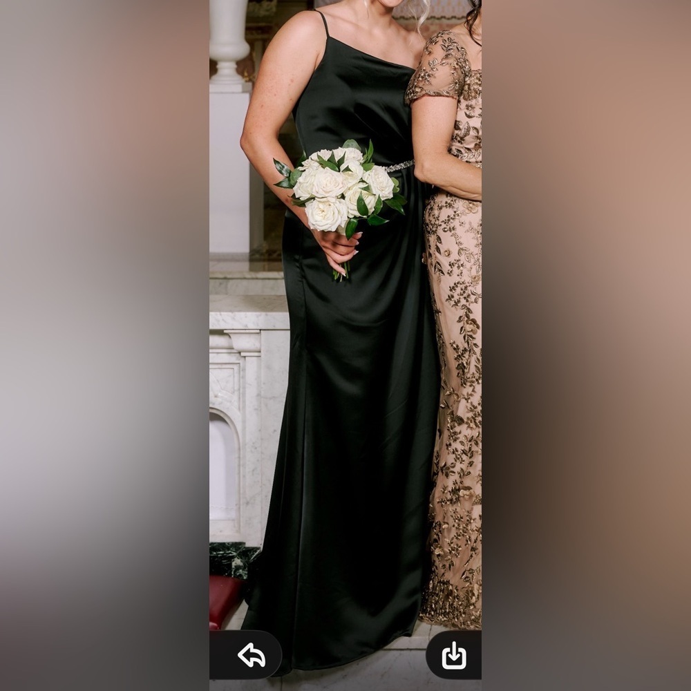 Black Formal Dress (Size 8 but fits like a size 6)